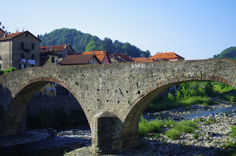 ''…sullo Stura….il ponte medievale…'' - Campo Ligure