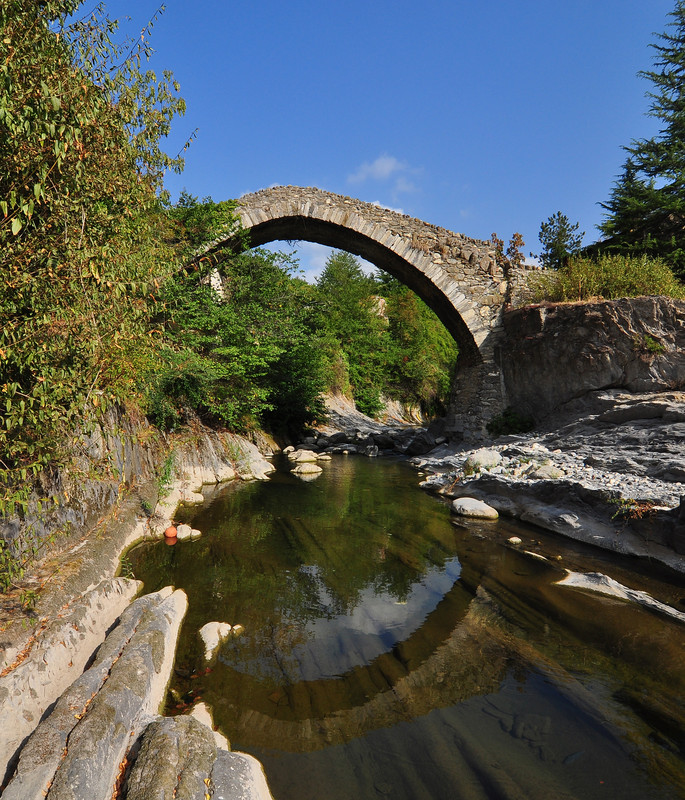 ''Ponte romanico di Santa Filomena'' - Pieve di Teco