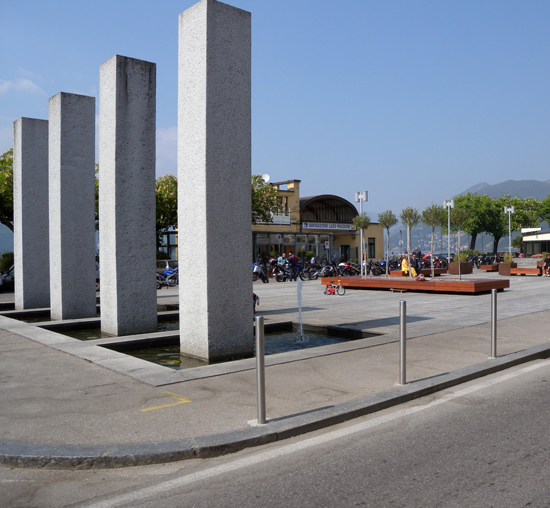 ''Piazzale dell’imbarcadero'' - Luino