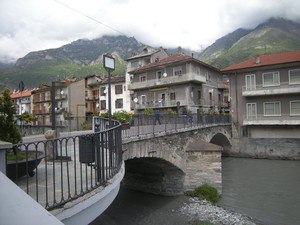 Bussoleno, ponte sulla Dora Riparia, via Valter Fontan
