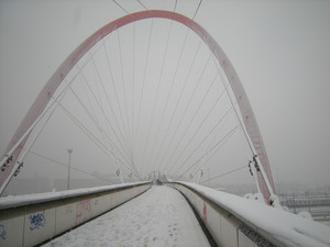 Torino, ponte e arco olimpico