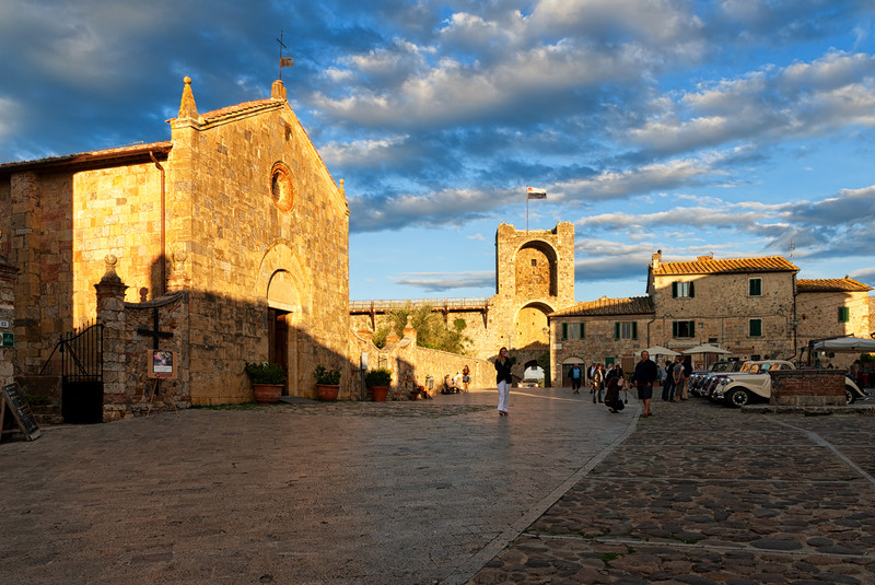 ''Sunset'' - Monteriggioni