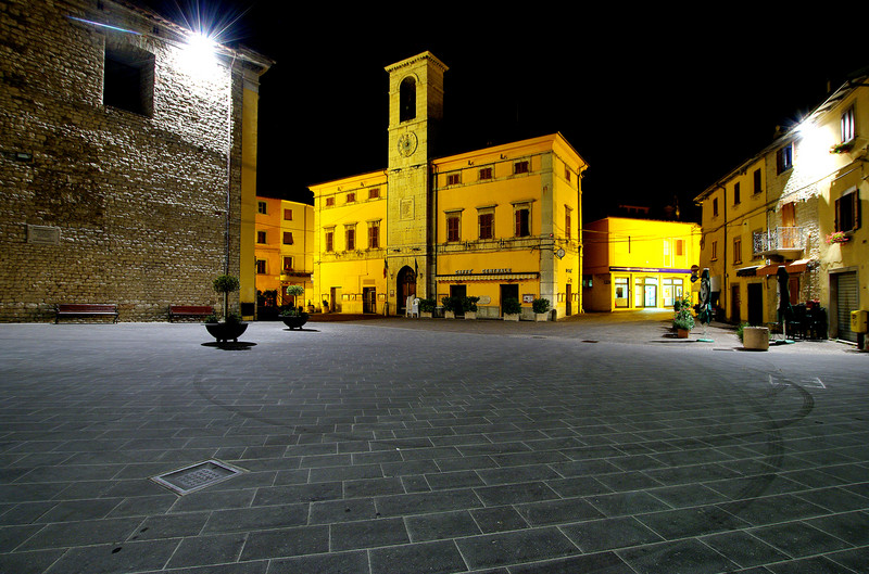 ''Cantiano di notte 1'' - Cantiano