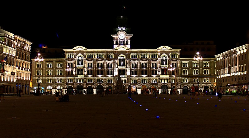 ''La Piazza dell’Unità in notturna'' - Trieste