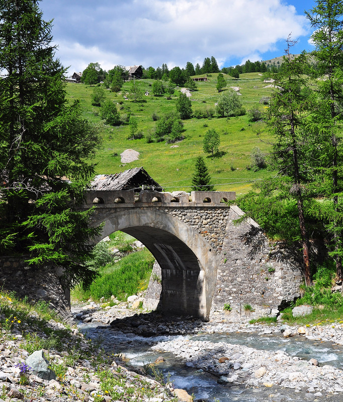 ''Ponte sul torrente Thuras'' - Cesana Torinese