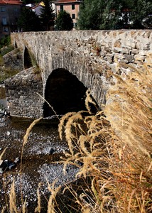 Ponte in pietra a Montebruno