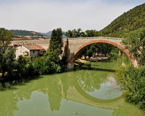 un ponte ormai famoso quello di Fossombrone