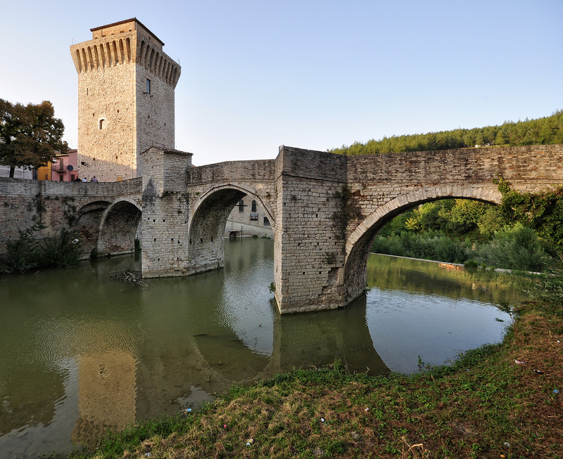 ''un ponte con sentinella a Fermignano'' - Fermignano