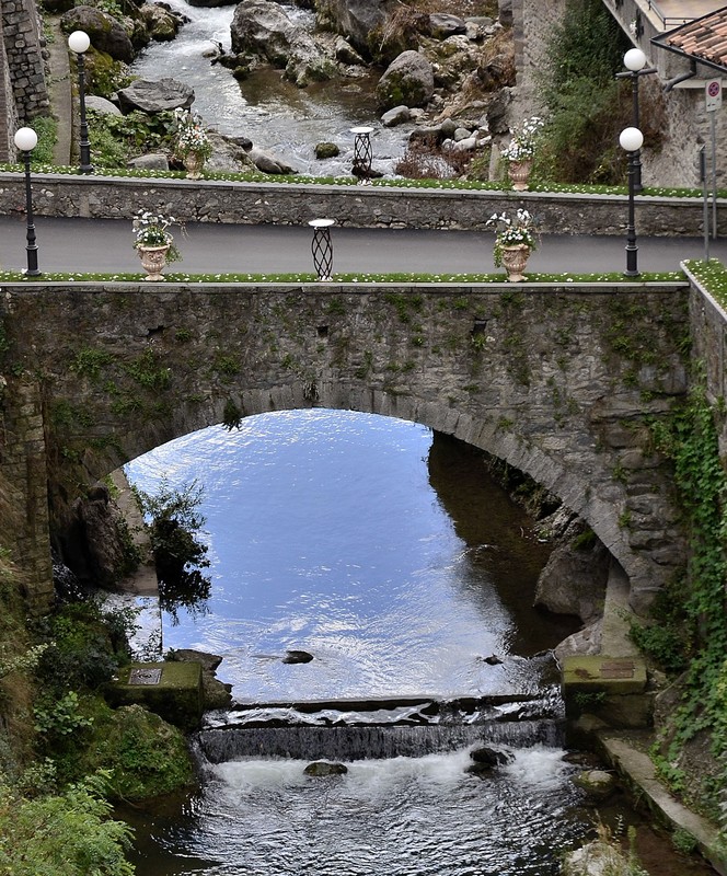 ''Il Ponte visto dal Santuario della Madonna della Rocca'' - Sabbio Chiese