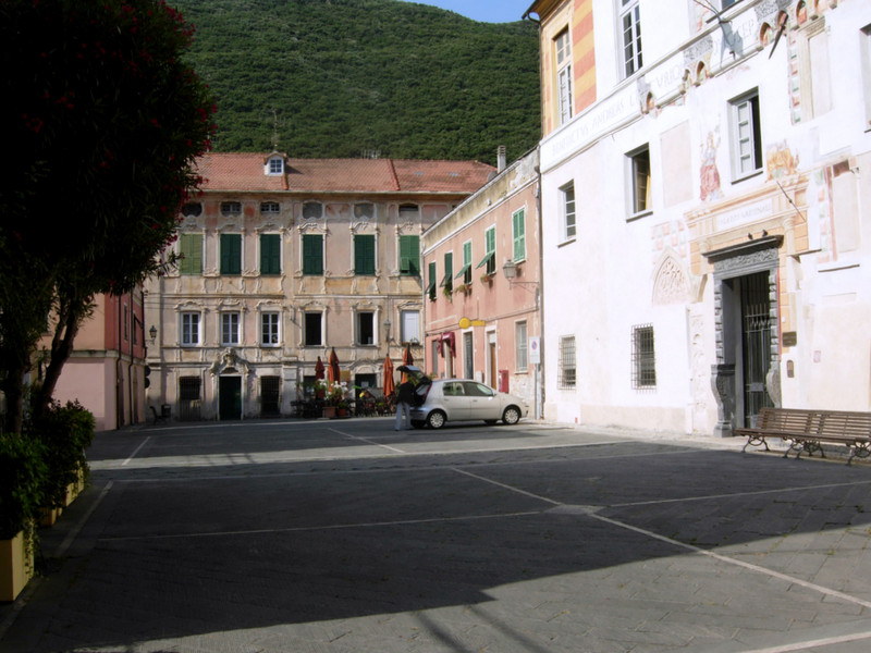 ''Piazza del Tribunale a Finalborgor'' - Finale Ligure