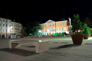 Piazza della Vittoria notturna