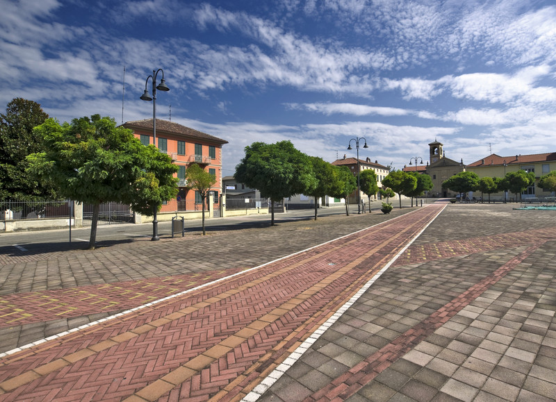 ''Verso la chiesa'' - Ticineto