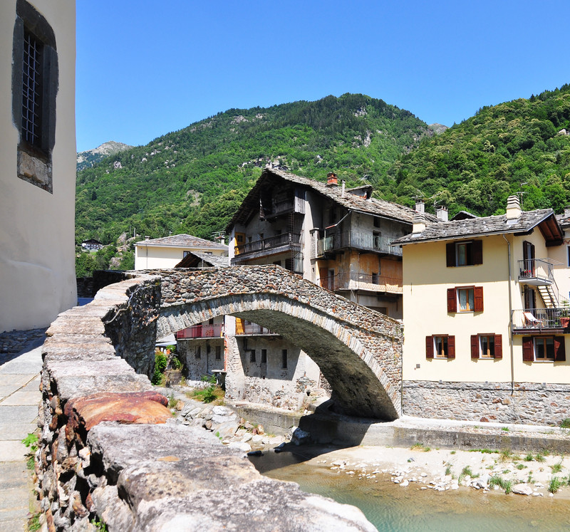 ''Ponte di Fontainemore'' - Fontainemore