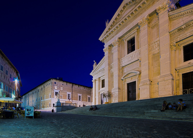 ''Piazzale Duca Federico da Piazza Giovanni Pascoli'' - Urbino
