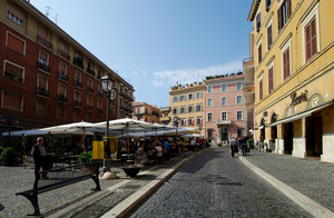 La piazza del mercato