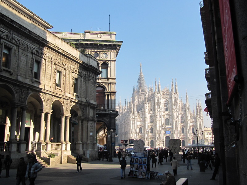 ''L’imbocco alla Piazza del Duomo'' - Milano