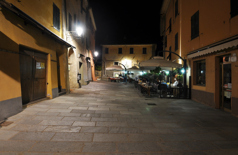 ''Piazza Garibaldi in una tarda sera di fine estate'' - San Lorenzo al Mare