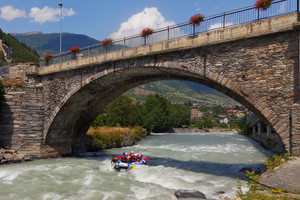 Rafting sulla Dora