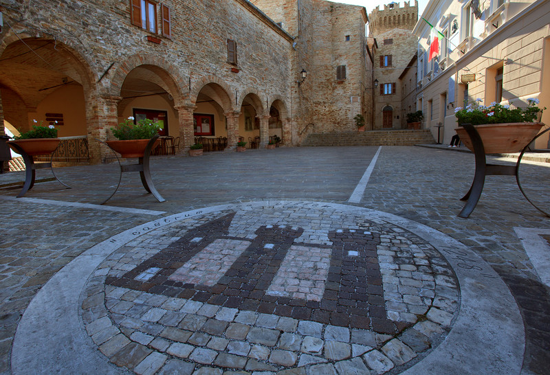 ''piazza castello'' - Moresco