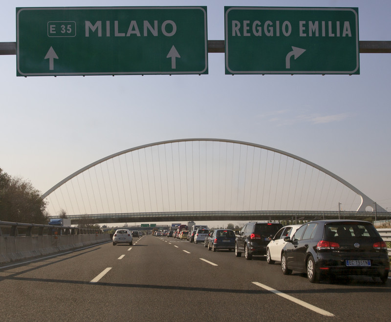 ''ponte sull’autostrada'' - Reggio Emilia