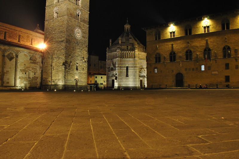 ''Notturno in Piazza del Duomo'' - Pistoia