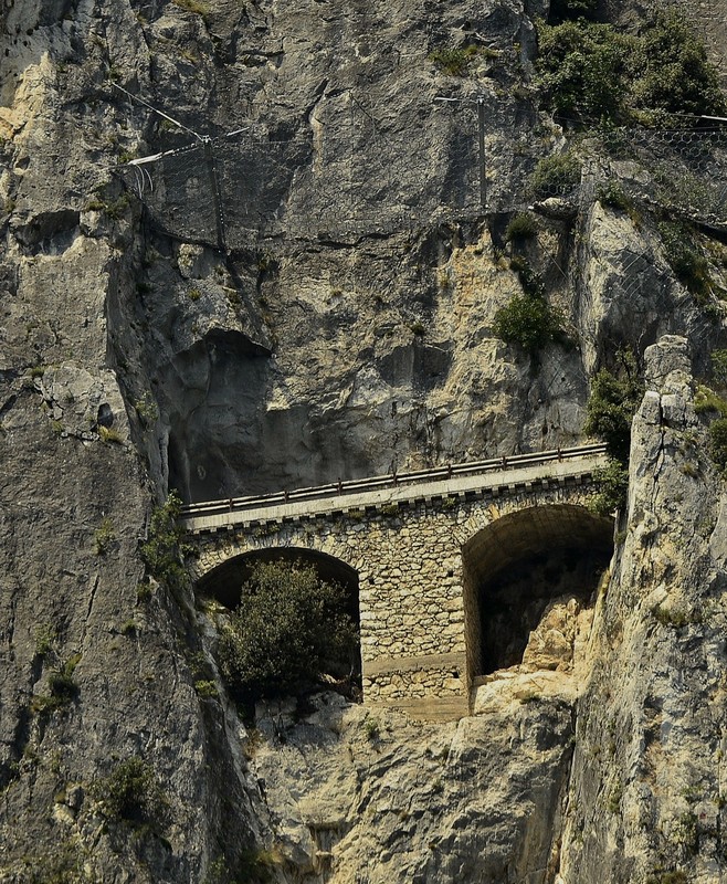 ''La strada nella roccia.'' - Tremosine sul Garda
