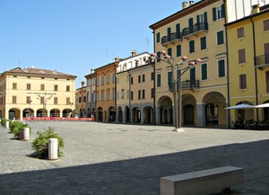 Spettacolo in piazza Garibaldi