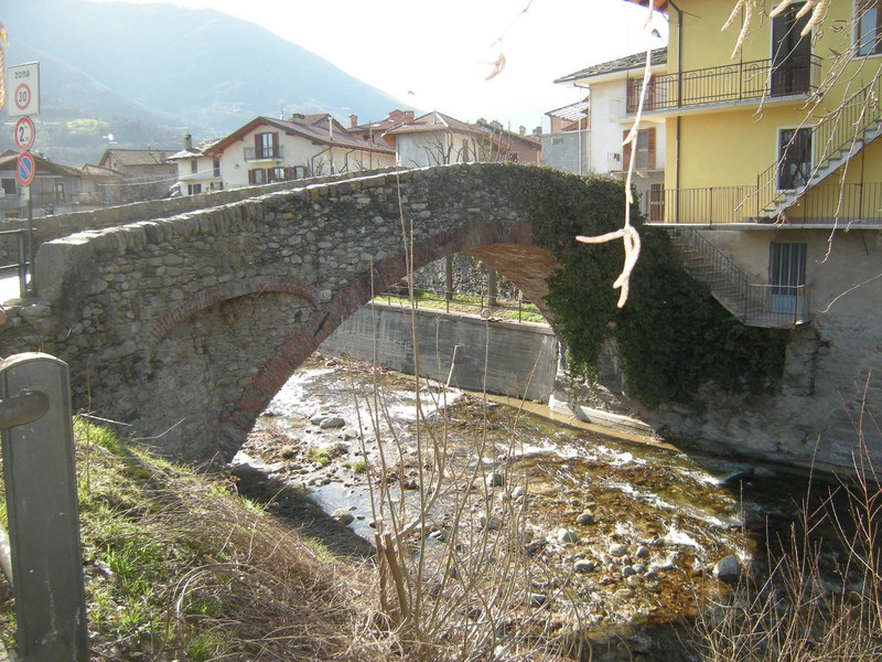 ''ponte di Dubbione di Pinasca, bassa Val Chisone'' - Pinasca