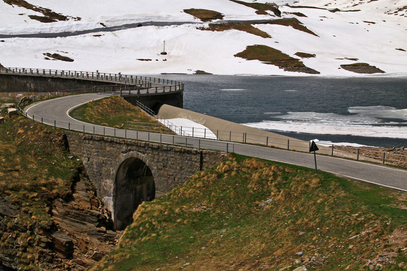 ''Il lago Agnel e il suo ponte diga'' - Ceresole Reale