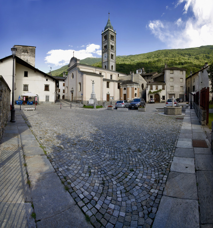 ''Piazza Santo Stefano in quel di Mazzo'' - Mazzo di Valtellina