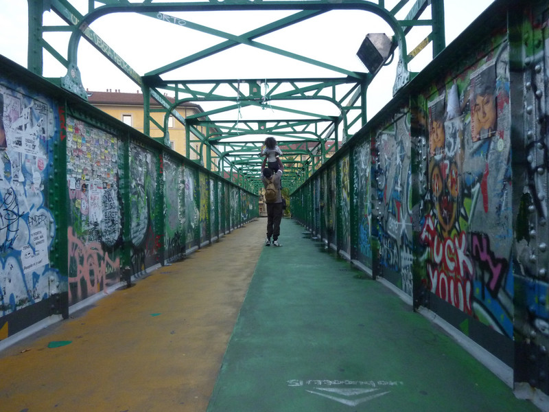 Milano – ponte della stazione di Porta Genova