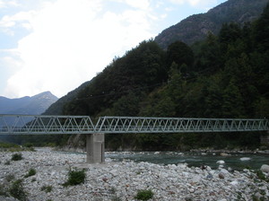 Scopa, ponte pedonale