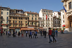Un angolo di Piazza dei Signori