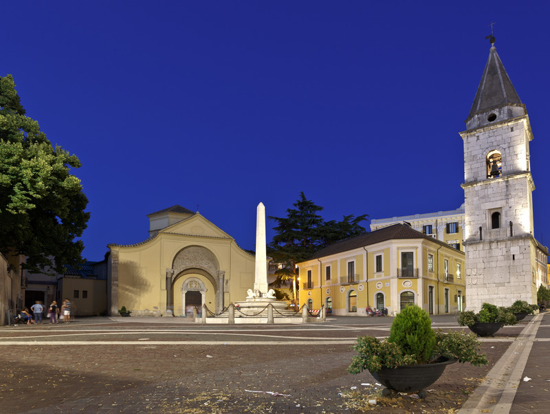 ''Piazza Santa Sofia di notte'' - Benevento