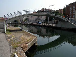 Sul naviglio a Corsico