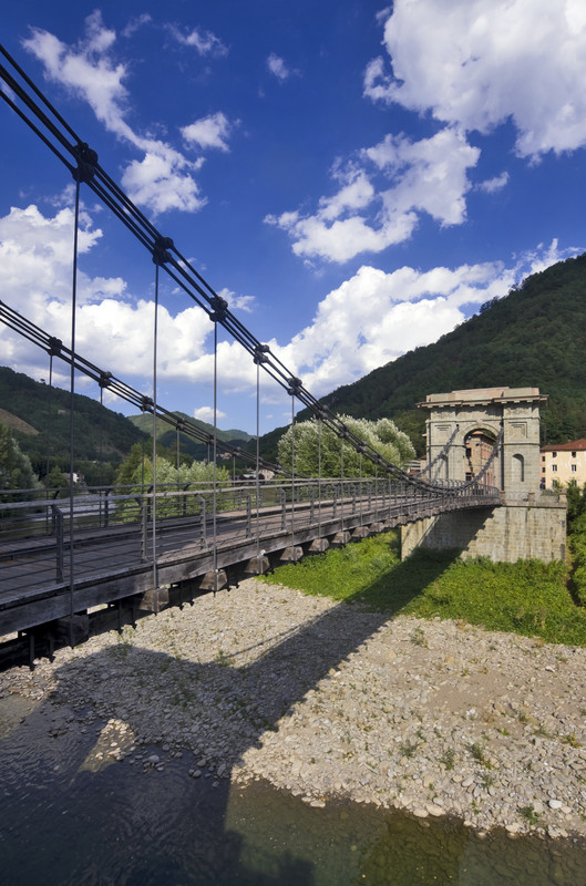 ''Ponte delle Catene'' - Borgo a Mozzano
