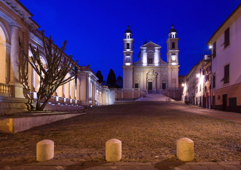 ''Piazza Marconi in notturna'' - Lavagna