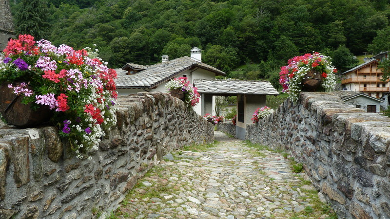 ''Un ponte di fiori'' - Lillianes