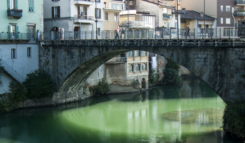 ''Acque verdi'' - Ponte San Pietro