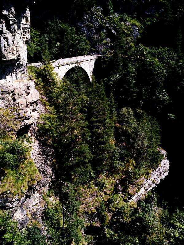 ''ponte del diavolo'' - Trasquera