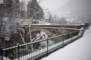 Inverno sul ponte
