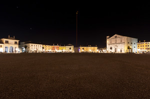 Piazza Grande di notte