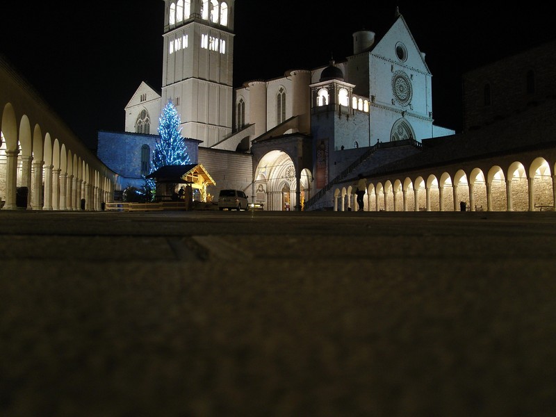 ''Piazza Inferiore.'' - Assisi