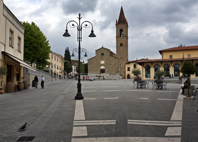 ''Piazza Sant’Agostino'' - Arezzo