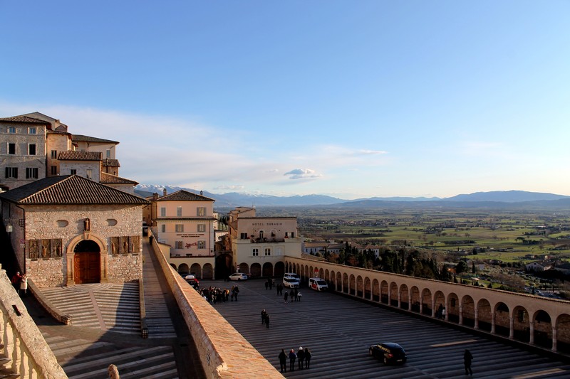 ''Tramonto infinito'' - Assisi