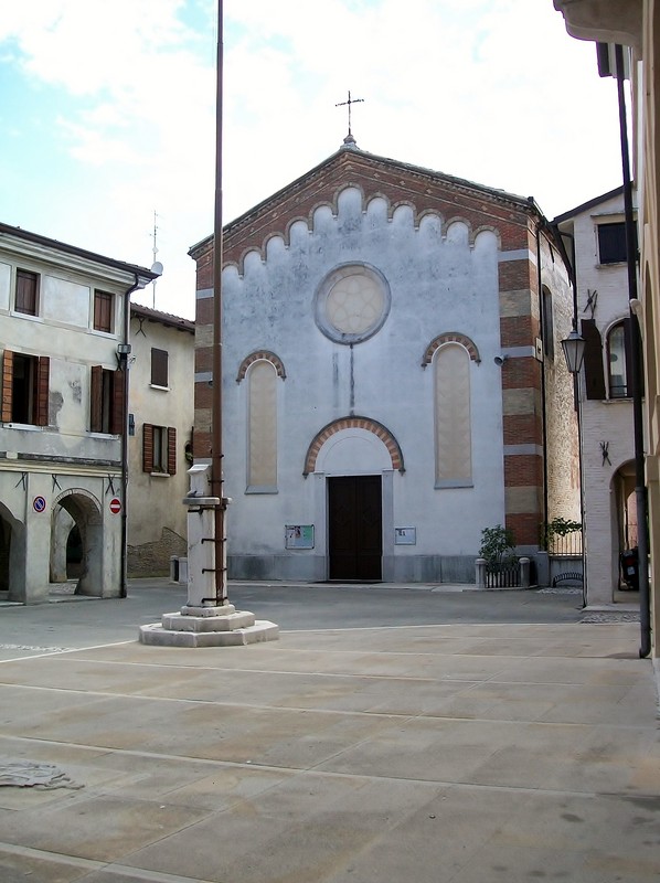 ''Piazza Maggiore (o Vittorio Emanuele II)**Portobuffolè (TV)'' - Portobuffolè