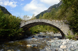 Il vecchio Ponte sul torrente Grana