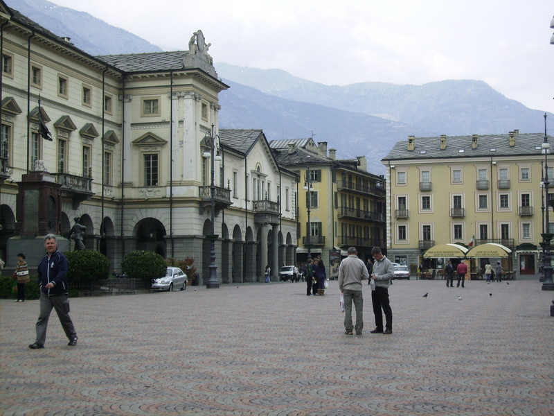 ''Piazza Chanoux di Aosta'' - Aosta