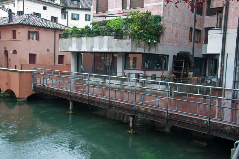 ''ponte con mulino ad acqua'' - Treviso