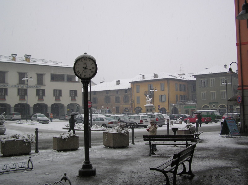 ''piazza Cavour'' - Tirano
